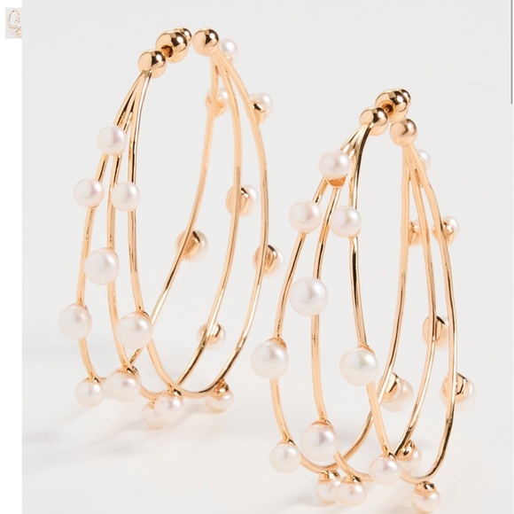 Cult Gaia Shanti large earrings. NWT - Picture 2 of 7